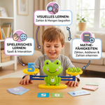 Frosch-Waage für Kinder - Spielzeug zur einfachen Mathematik