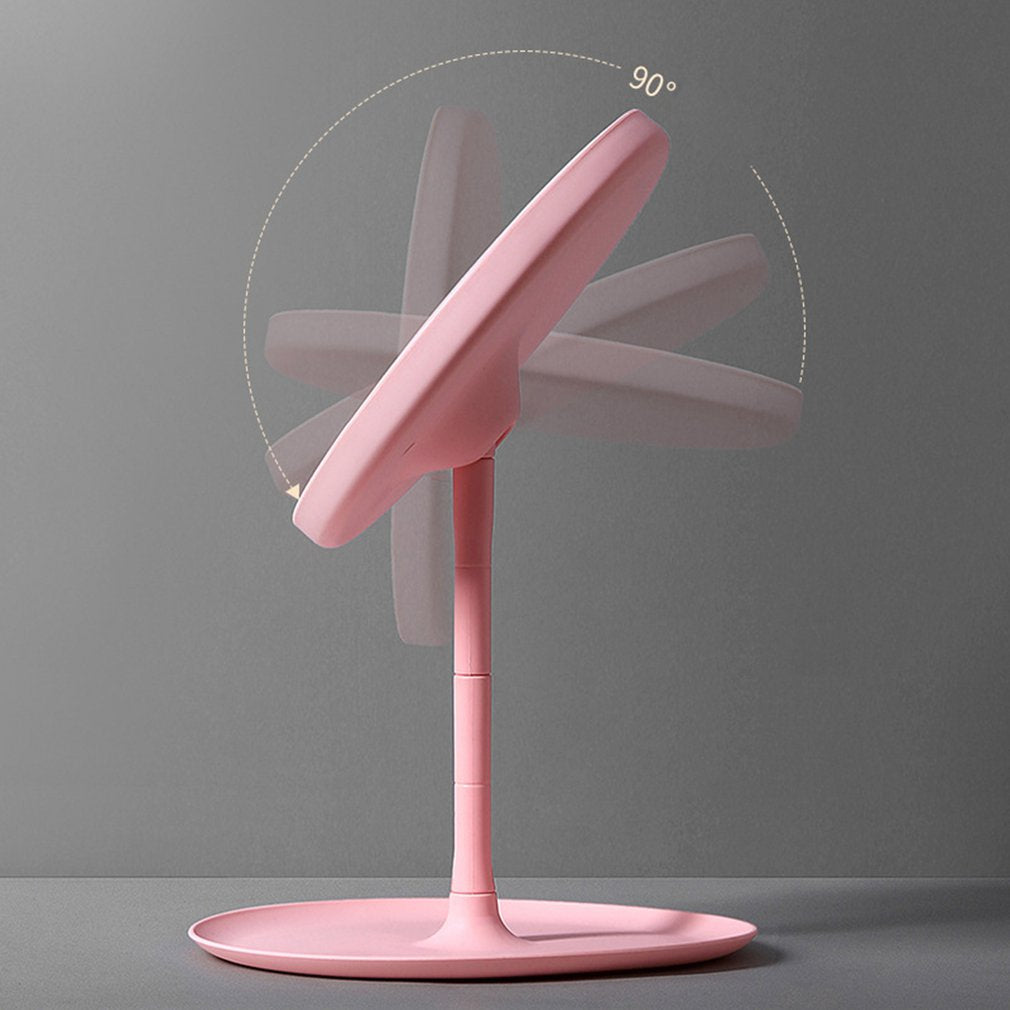 Smart Touch LED Schminkspiegel mit klarem Glasdesign
