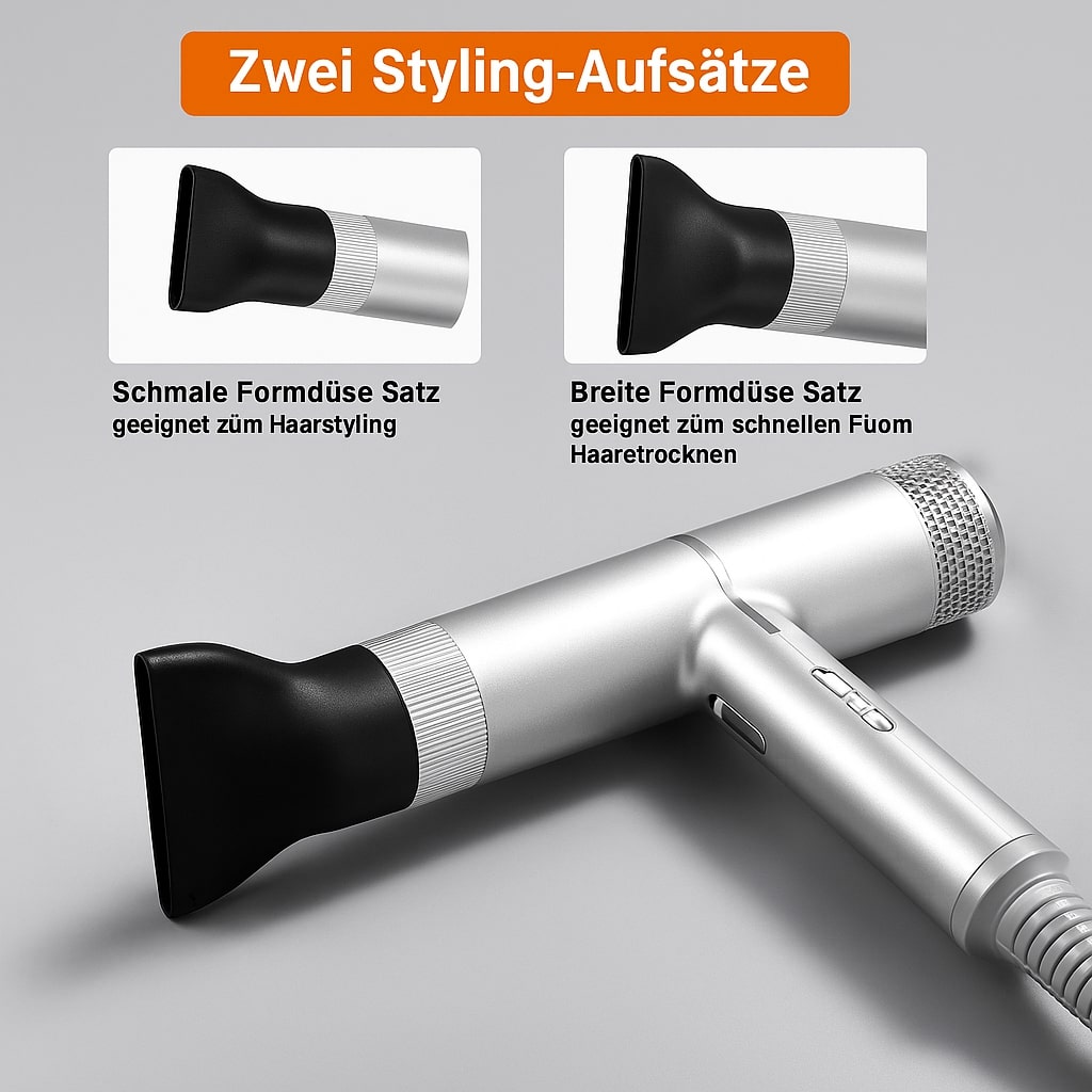 Schneller und schonender Haartrockner für perfektes Styling