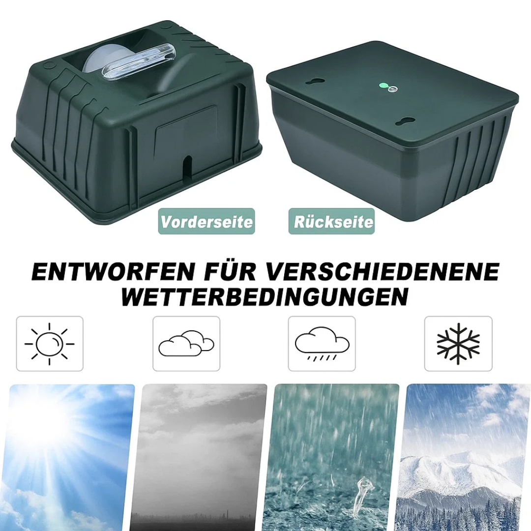 Vogelabwehrgerät mit Ultraschall-Technologie