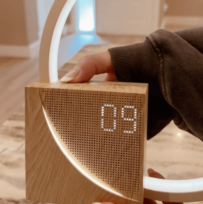 Sonnenaufgangswecker – Digitaler Lichtwecker mit Ladefunktion