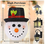 Frosty Freude | Winterliche Lichtverkleidungen für Außenlichter