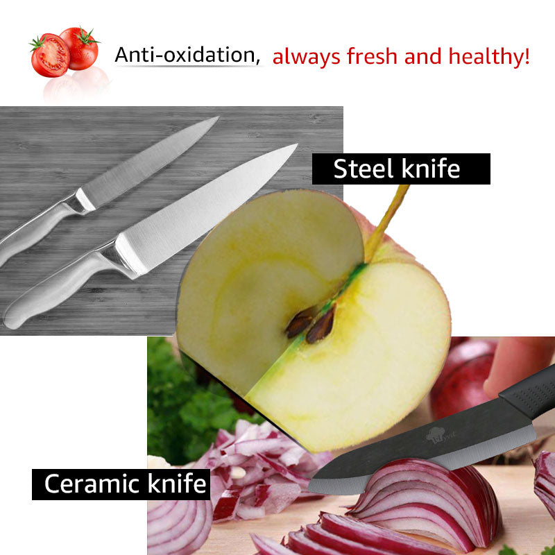 Küchenprofi | Keramisches Messer-Set für die perfekte Zubereitung
