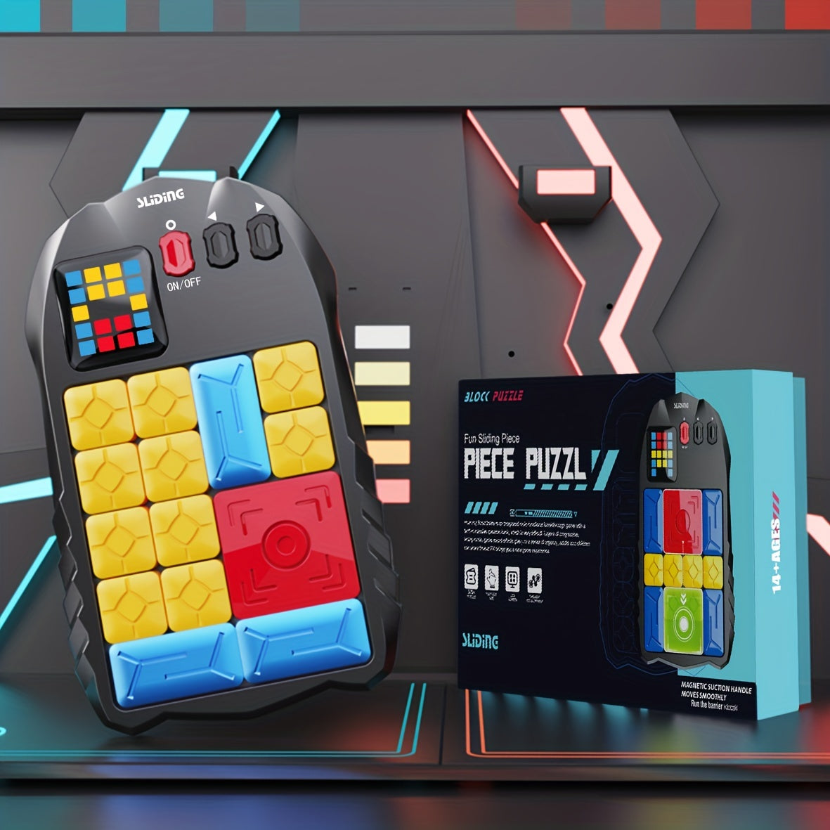 Puzzle-Spiel mit rutschfestem Design
