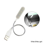 LumiFlex USB LED Reading Lamp | Rechargeable & Energy-Saving | Flexible Gooseneck | Warm White & Cool White | Ideal for Laptop, PC & Power Bank