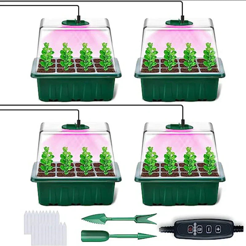 Vollspektrum LED Pflanzenstation für kräftige Keimlinge