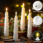 Flammenlose LED-Kerzen mit Fernbedienung – Realistisches 3D-Flackermodell