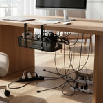 Cable Organization Without Drilling – Practical Under-Desk Solution