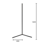 Verstellbare LED-Eckstehlampe mit Fernbedienung