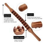 Massagewerkzeug aus Naturholz – 60 cm Gua Sha Massage-Stick für tiefe Muskelentspannung