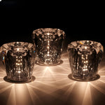 Glanzvolle LED Tischlampe mit Kristall-Design – Lumina Elegance