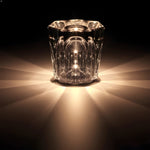 Glanzvolle LED Tischlampe mit Kristall-Design – Lumina Elegance