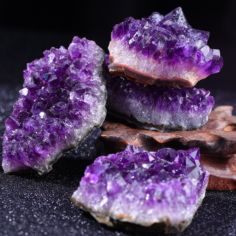 Eleganter Amethyst-Cluster für Ihr Zuhause