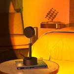Atmospheric light projection for relaxed moments