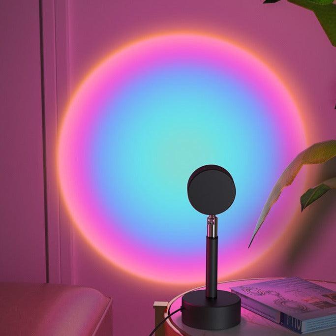 Atmospheric light projection for relaxed moments