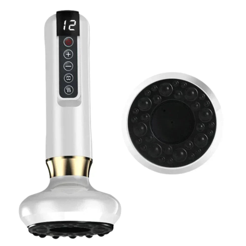 Comfortable Massager with Vacuum and Heat Function