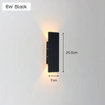 Modern Aluminium Outdoor Wall Light