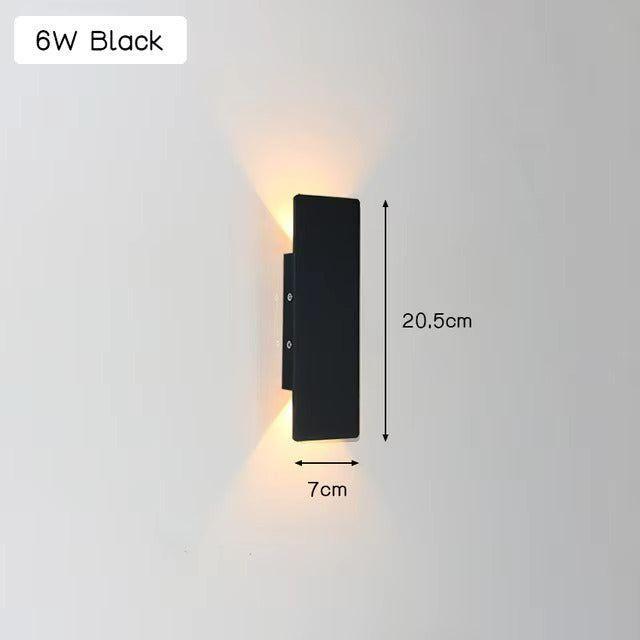 Modern Aluminium Outdoor Wall Light