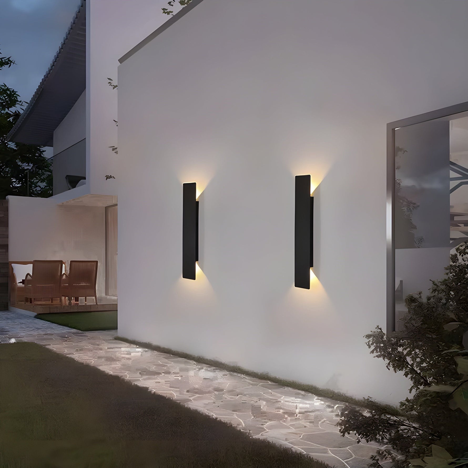 Modern Aluminium Outdoor Wall Light