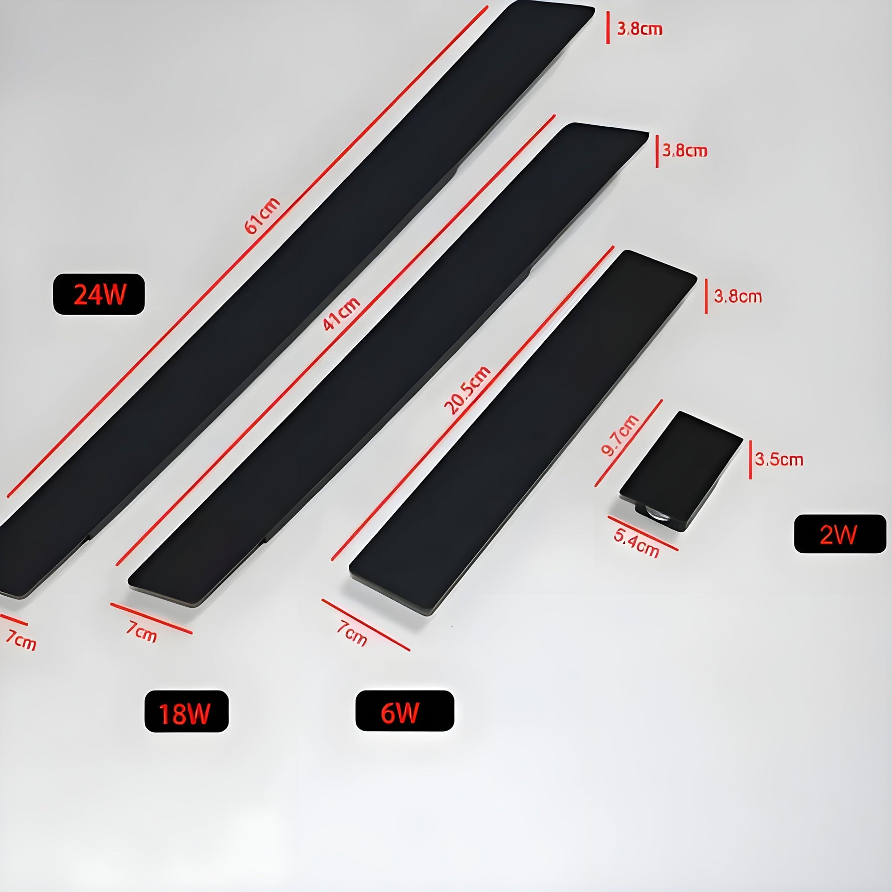 Modern Aluminium Outdoor Wall Light