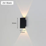 Modern Aluminium Outdoor Wall Light