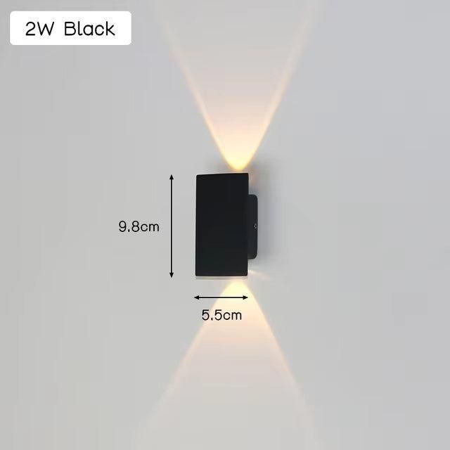 Modern Aluminium Outdoor Wall Light