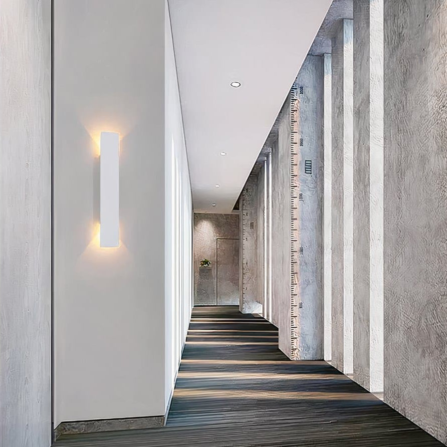 Elegante LED Außenwandlampe – Architektonisches Lichtdesign, Wetterfest