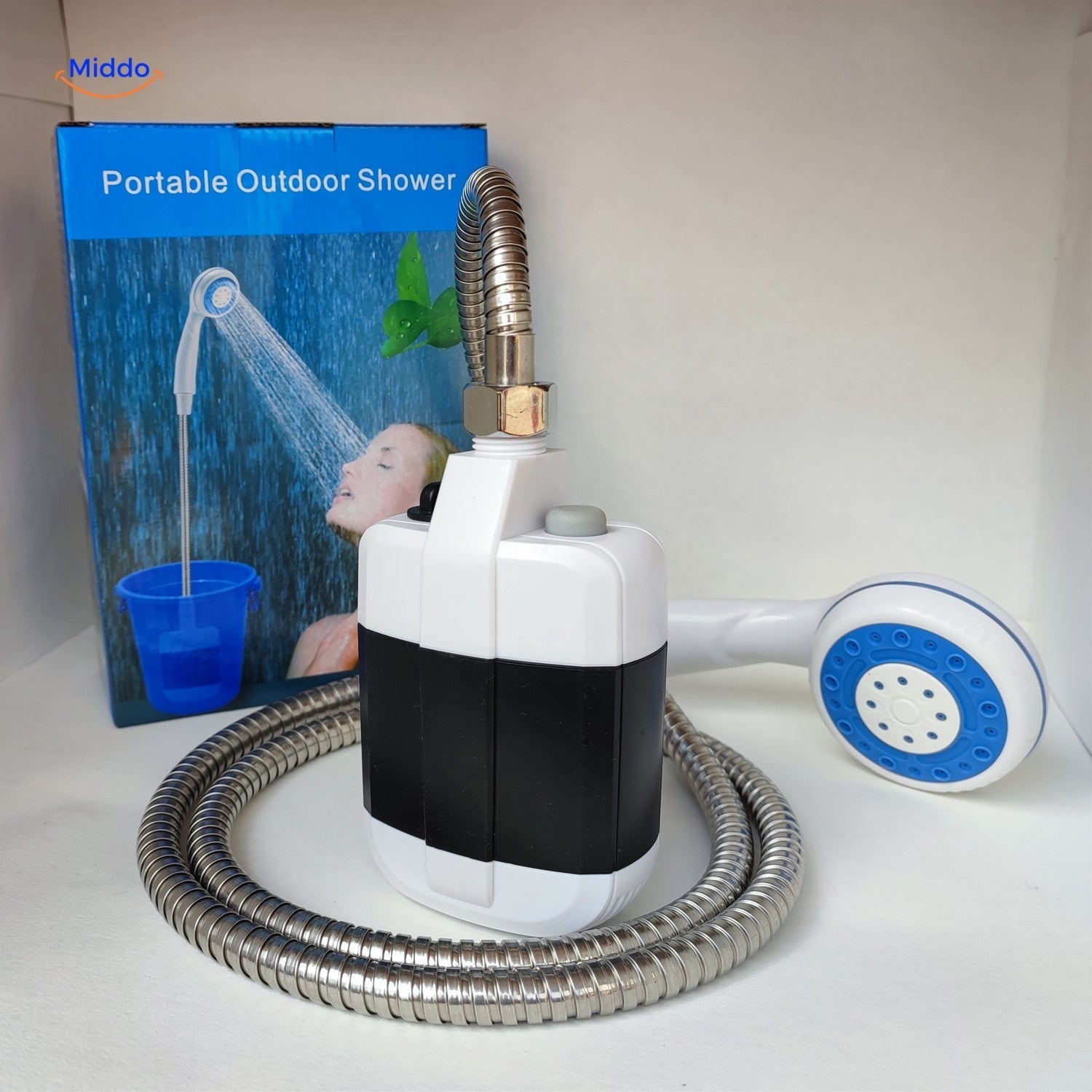 AquaGlide Portable Shower | Rechargeable Indoor and Outdoor Shower