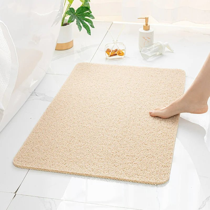 Non-slip shower mat for safety and comfort