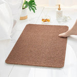 Non-slip shower mat for safety and comfort