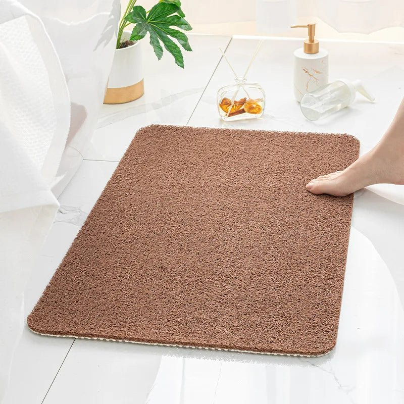 Non-slip shower mat for safety and comfort