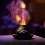 Ätherischer Öldiffusor mit LED-Flammeneffekt