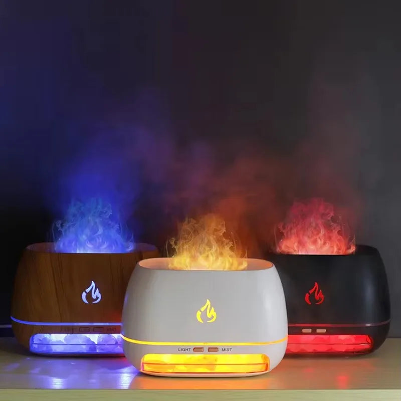 Aroma Diffusor mit Himalaya-Salzlampa – Duftverbreitung und Farbwechsel