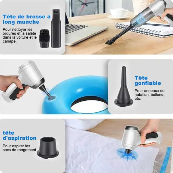 Cordless High-Performance Car Vacuum Cleaner for Effortless Cleaning