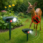 Sonniger Schutz | Ultrasonic Tierabwehrgerät für Gärten