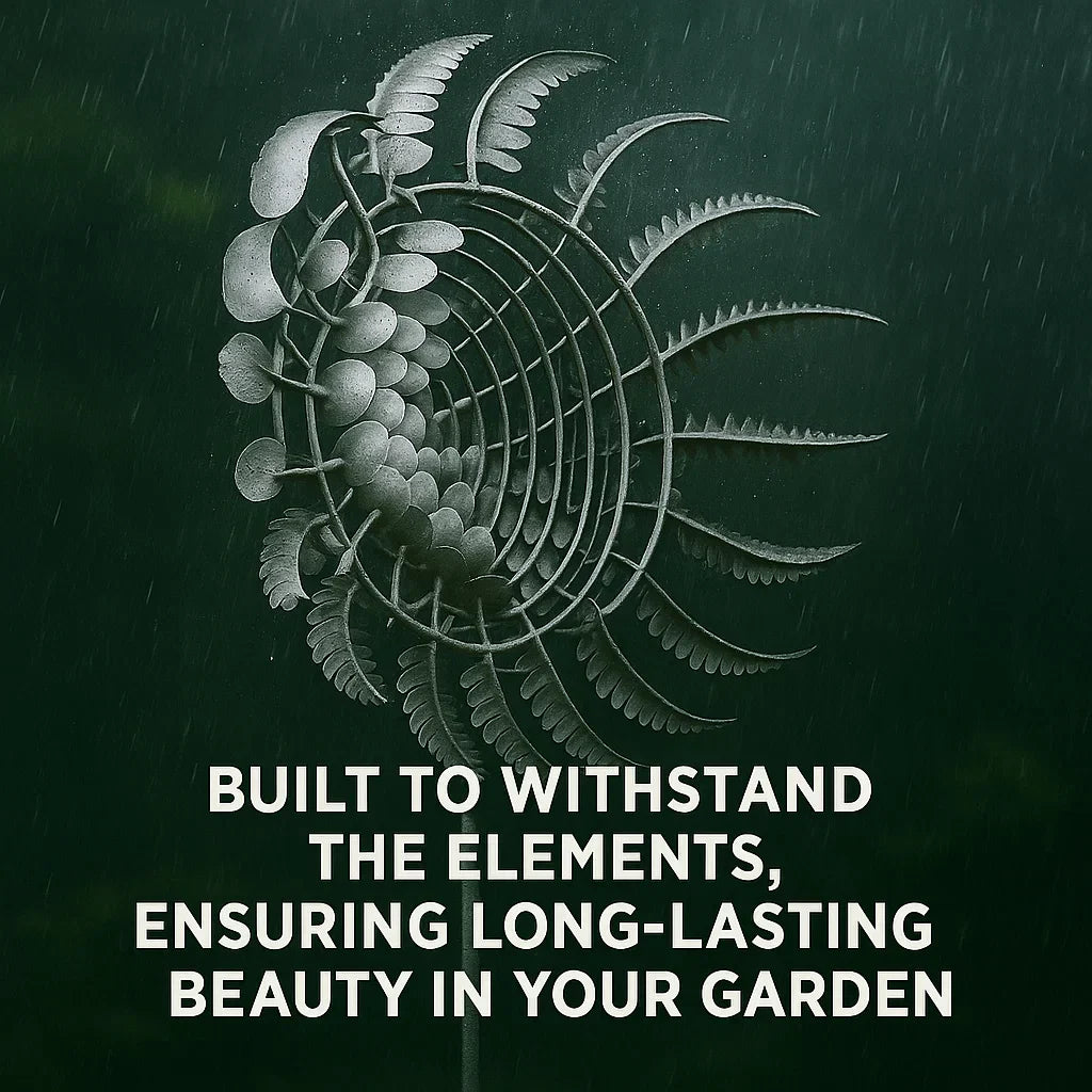 Eleganter Windspinner aus Metall für Ihren Garten