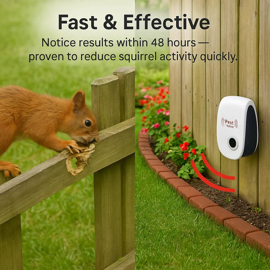 SonicGuard | Ultrasonic Tierabwehrgerät – Schützen Sie Ihren Garten in 48 Stunden