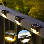 Solarbetriebene Außenleuchten mit Bewegungsmelder – 4er Set