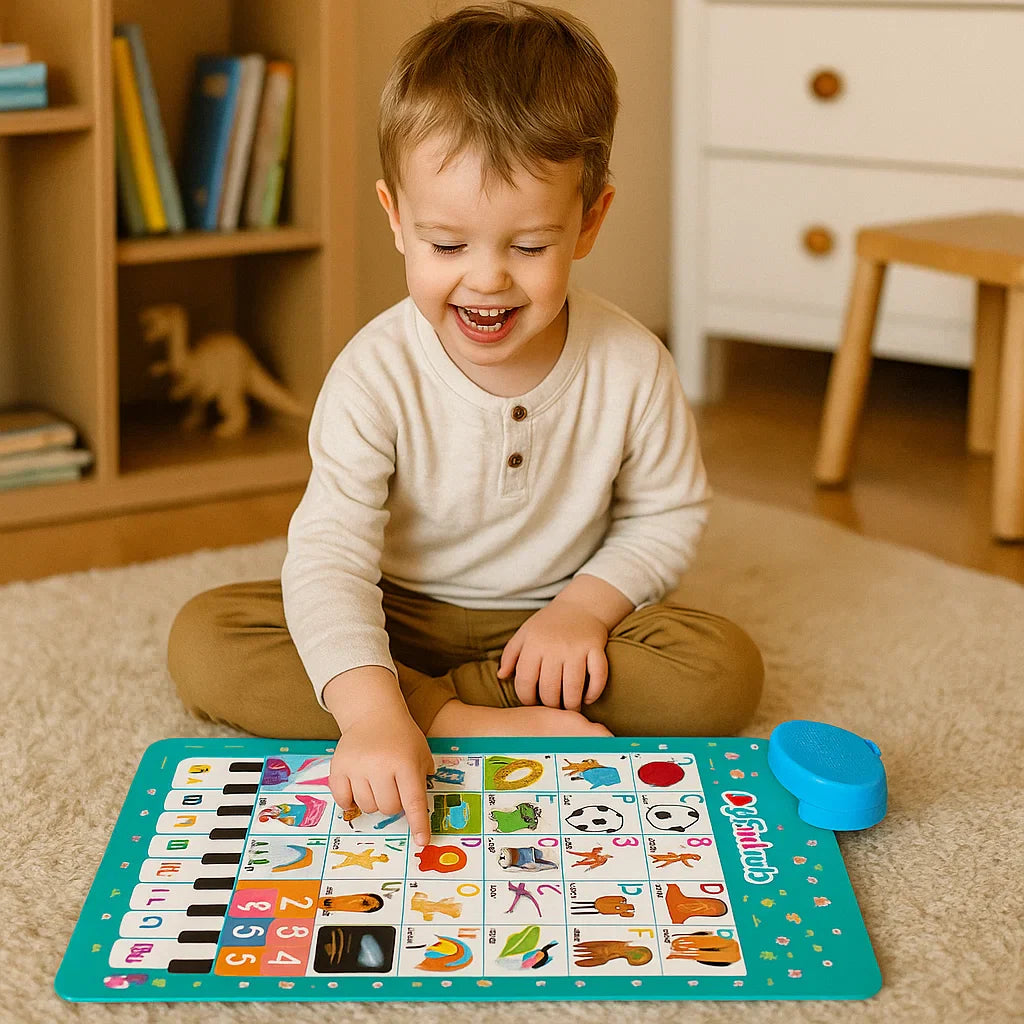 Englisch Lernwand für Kinder mit Sprachfunktion