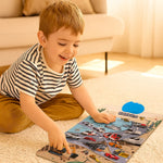 Englisch Lernwand für Kinder mit Sprachfunktion