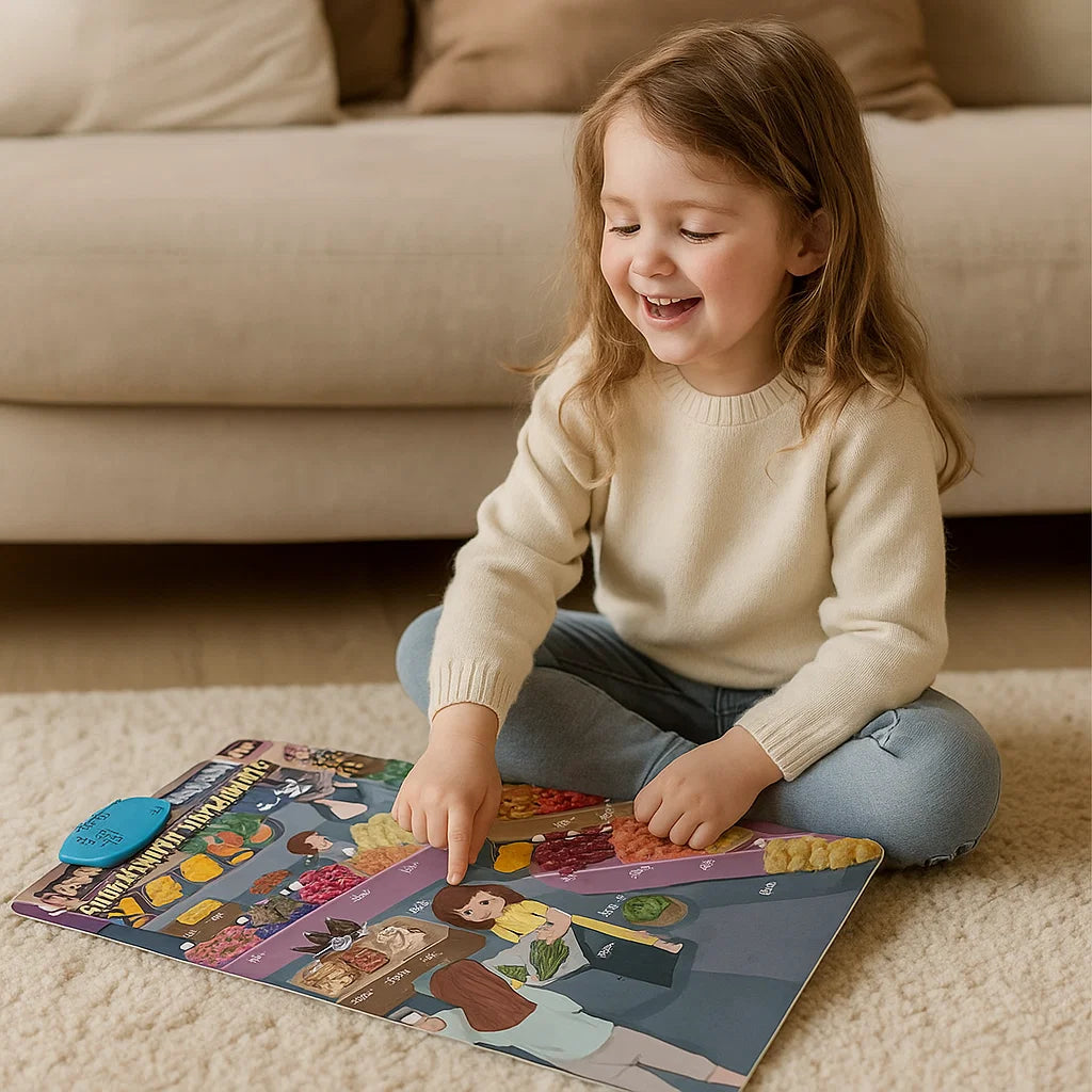 Englisch Lernwand für Kinder mit Sprachfunktion