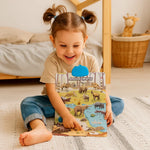 Englisch Lernwand für Kinder mit Sprachfunktion