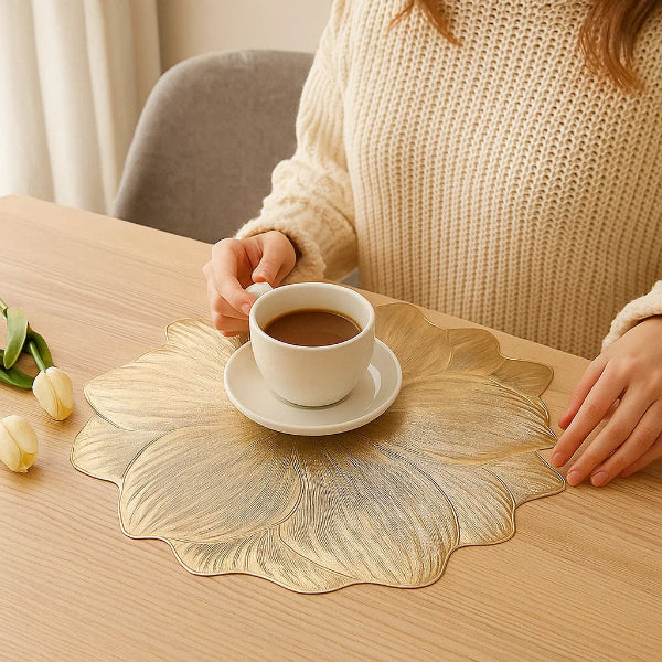 Stylish Floral Table Mat – Water-Resistant, Oil-Resistant & Elegant