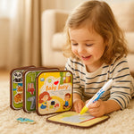 Montessori Mal- und Spielbuch – 2in1 Geschichten für Kinder