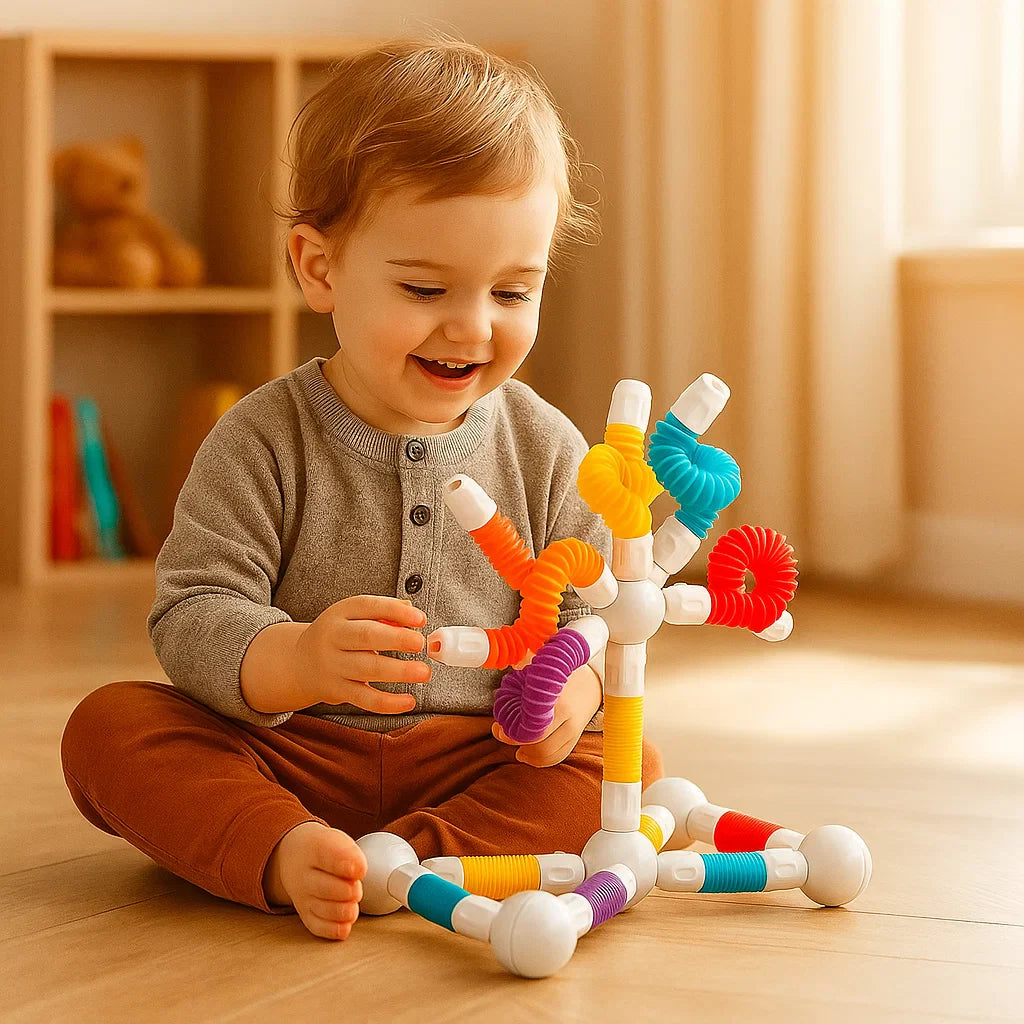 Formbare Magnetsteine im Montessori-Stil