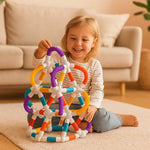Formbare Magnetsteine im Montessori-Stil