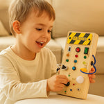 Holztafel für Montessori Beschäftigungen