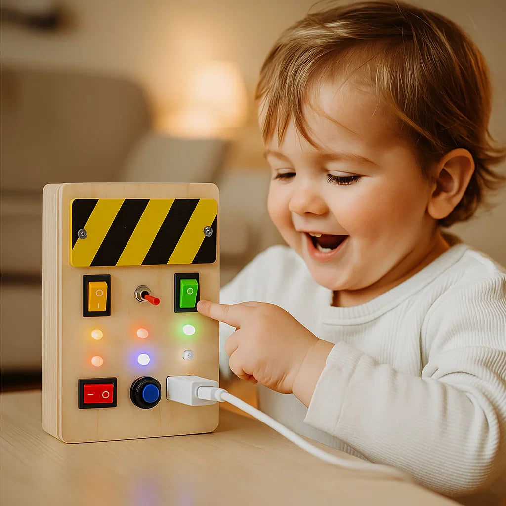 Holztafel für Montessori Beschäftigungen