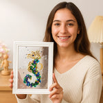 Set für selbstgemachte Kunst aus Meer-Glas