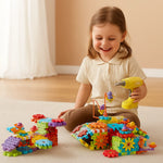 3D Zahnradspiel und Puzzle-Steine nach Montessori-Methode
